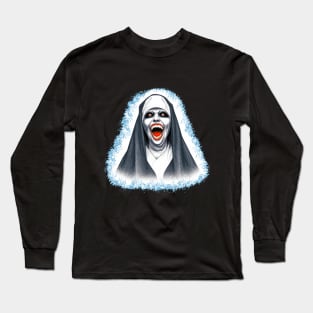 zombie nun Long Sleeve T-Shirt